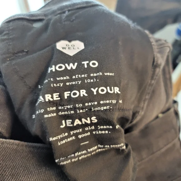 MADEWELL Inch High Rise Black Skinny Jeans - Picture 7 of 10